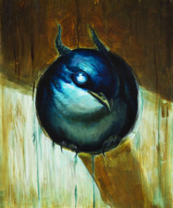 Little Blue Bird by Kaitlund Zupanic