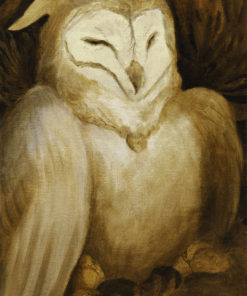 Messenger Birds - Owl by Kaitlund Zupanic