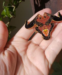 Crimson Pin by Kaitlund Zupanic