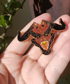 Crimson Pin by Kaitlund Zupanic