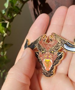 Crimson Pin by Kaitlund Zupanic