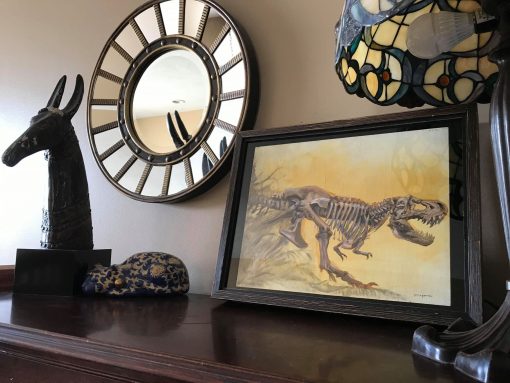 Stan the Rex original painting - Image 4