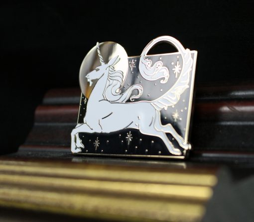 Lythande Unicorn Pin - Image 2