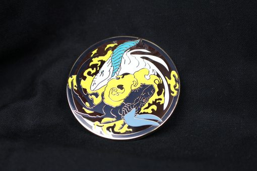 Dragons Kill With Fire - Yin and Yang Pin