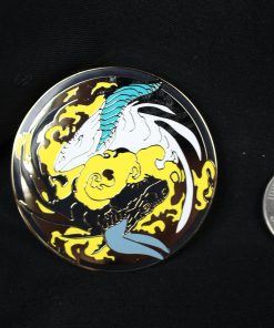 Dragons Kill With Fire - Yin and Yang Pin