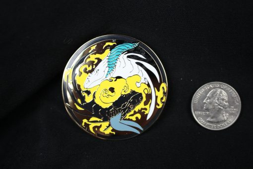 Dragons Kill With Fire - Yin and Yang Pin