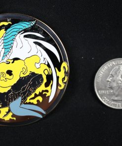 Dragons Kill With Fire - Yin and Yang Pin
