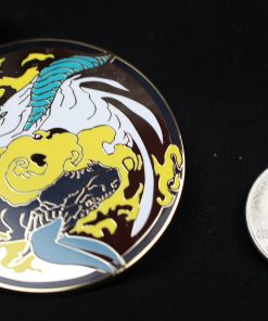 Dragons Kill With Fire - Yin and Yang Pin