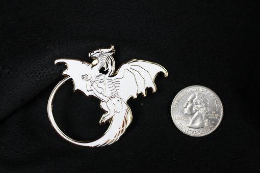 Dragons Kill With Fire - Hiraeth Pin