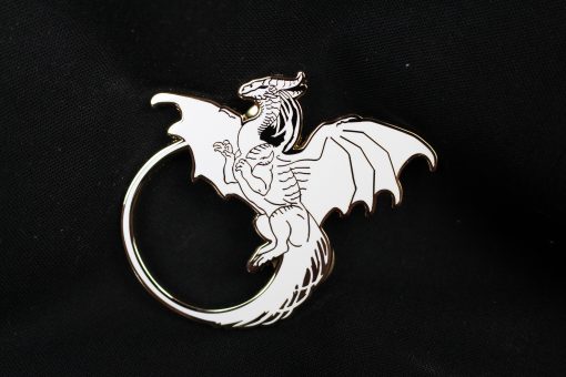 Dragons Kill With Fire - Hiraeth Pin