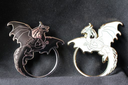 Dragons Kill With Fire - Goliath Pin + Hiraeth Pin