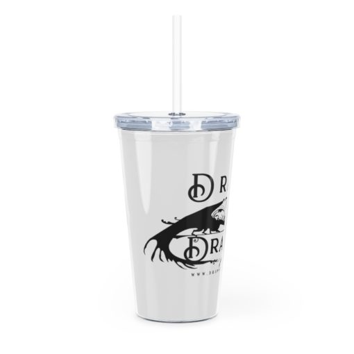Plastic Tumbler with Straw - Image 3