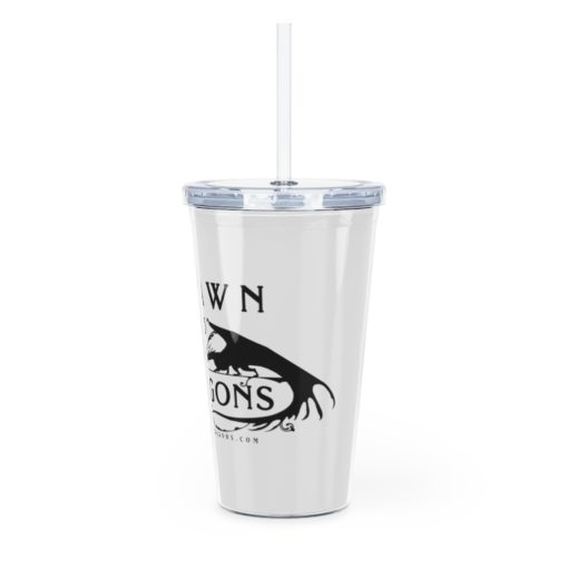 Plastic Tumbler with Straw - Image 4