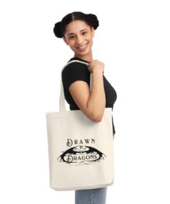 Drawn to Dragons Tote Bag
