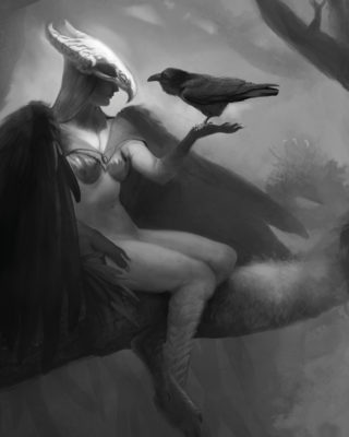 Harpy Sister by Kaitlund Zupanic