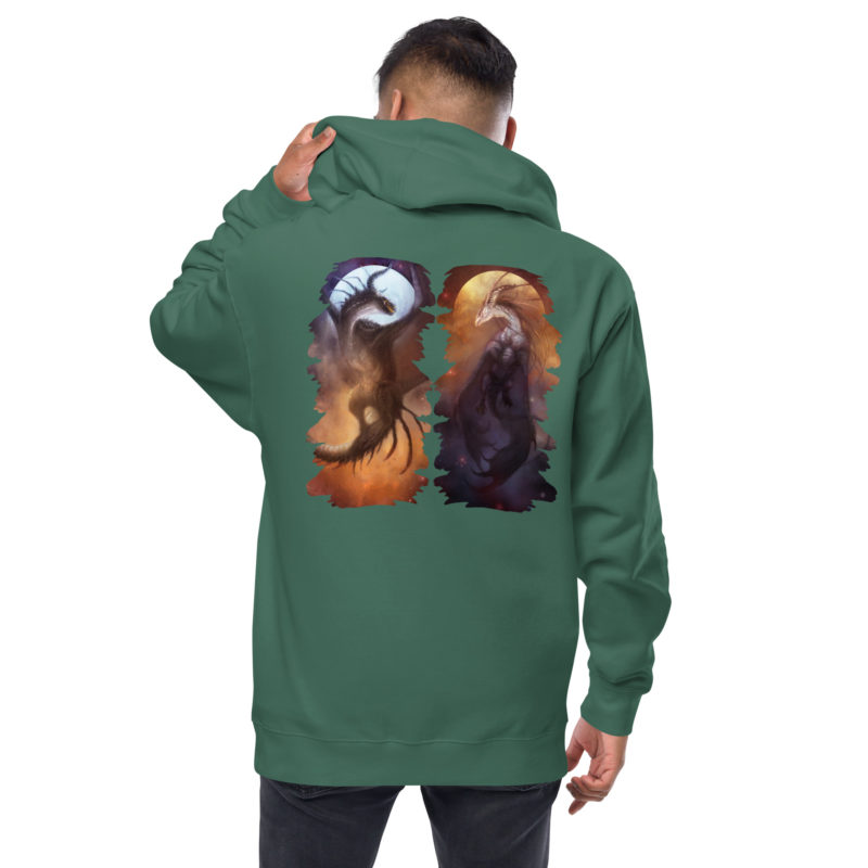 Ascension Unisex fleece zip up hoodie