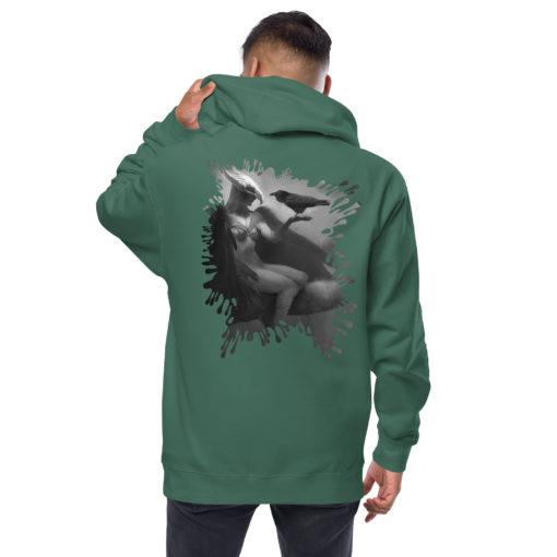 Harpy Sister Unisex fleece zip up hoodie - Image 2