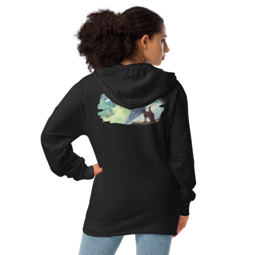 Conclave Unisex fleece zip up hoodie - Image 2