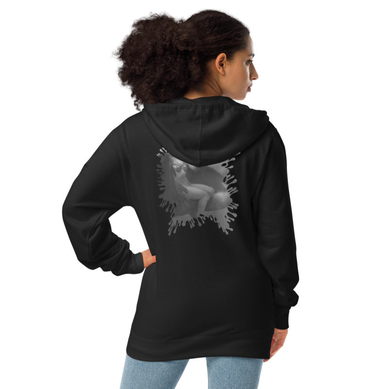Harpy Sister Unisex fleece zip up hoodie