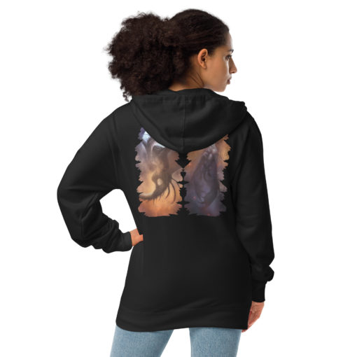 Ascension Unisex fleece zip up hoodie - Image 2