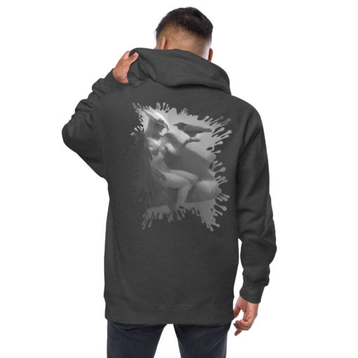 Harpy Sister Unisex fleece zip up hoodie - Image 4