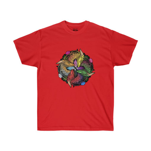 Color of Dragons - Pride Unisex Ultra Cotton Tee - Image 5