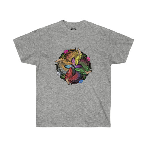 Color of Dragons - Pride Unisex Ultra Cotton Tee - Image 3