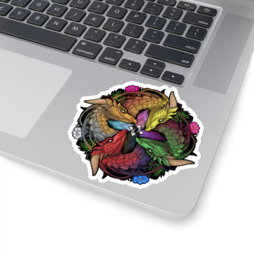 Color of Dragons Pride Kiss-Cut Stickers - Image 18