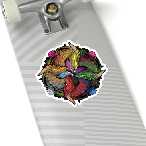 Color of Dragons Pride Kiss-Cut Stickers - Image 21