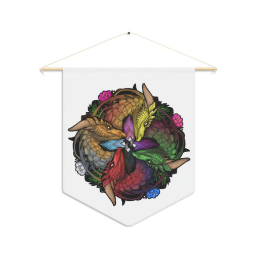 Color of Dragons - Pride Pennant