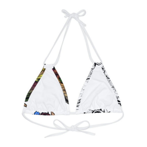 Color of Dragons - Strappy Triangle Bikini Top - Image 3