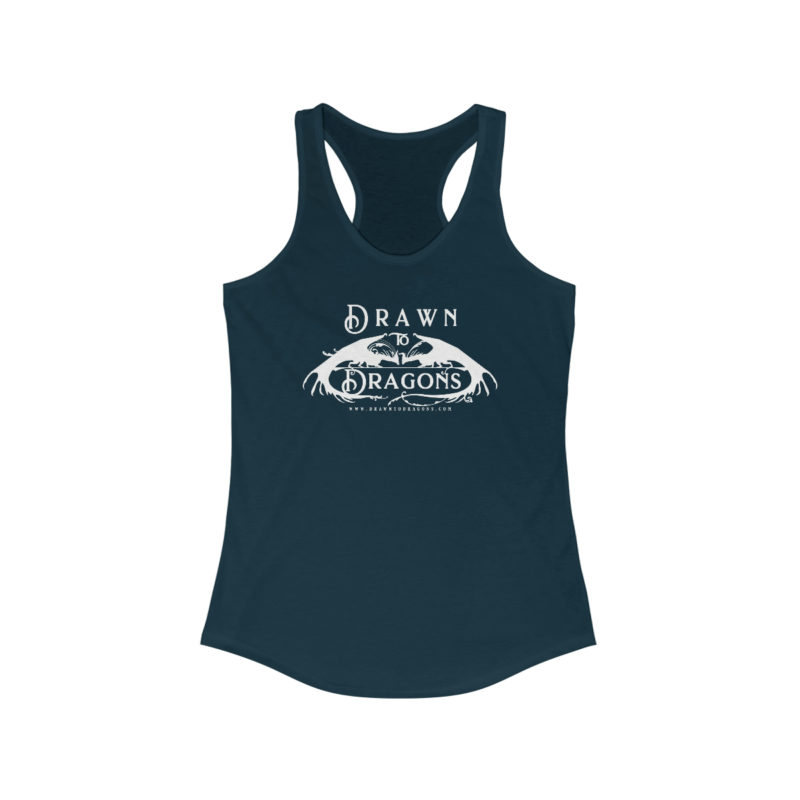 Drawn to Dragons Racerback Tank