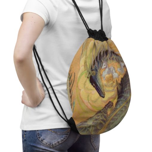 Serenity and Infinity - Drawstring Bag - Image 4