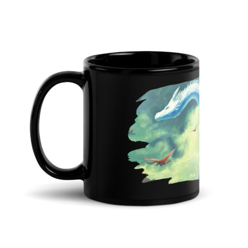 Conclave Black Glossy Mug - Image 2