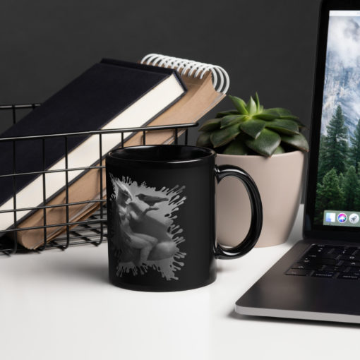 Harpy Sister Black Glossy Mug