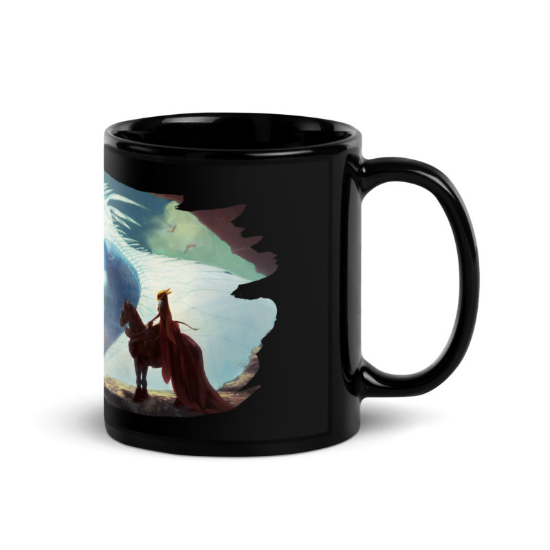 Conclave Black Glossy Mug