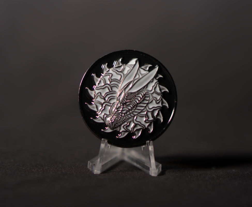 Dragon 3D Coin Side