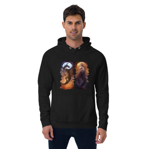 The Ascensions Unisex eco raglan hoodie - Image 2
