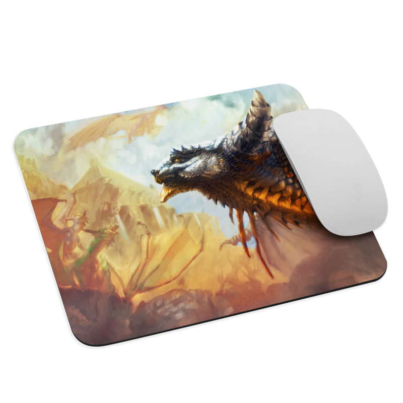 Dragons Guard Mouse pad