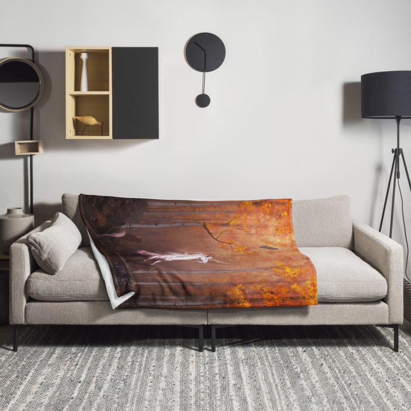 Fall of Legends Throw Blanket