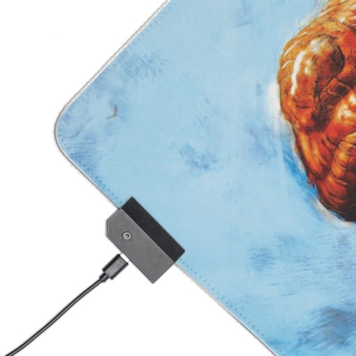 Red Dragon head LED Gaming Mouse Pad - Image 4