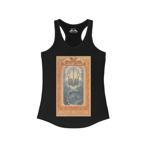 Tarot - Four of Swords Women's Ideal Racerback Tank - Image 5