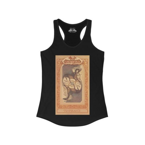Tarot - Temperance - Women's Ideal Racerback Tank - Image 5