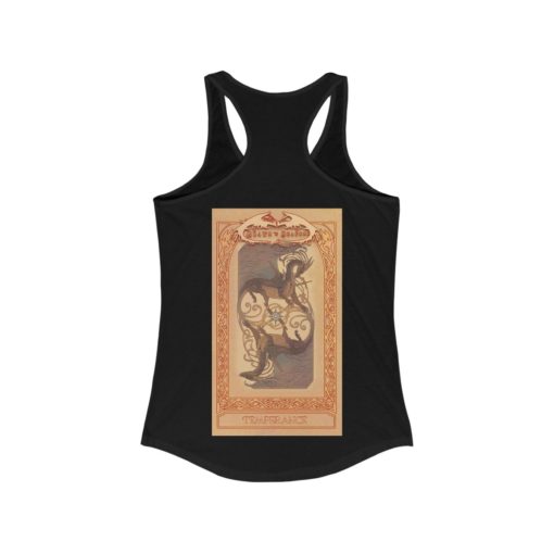 Tarot - Temperance - Women's Ideal Racerback Tank - Image 6