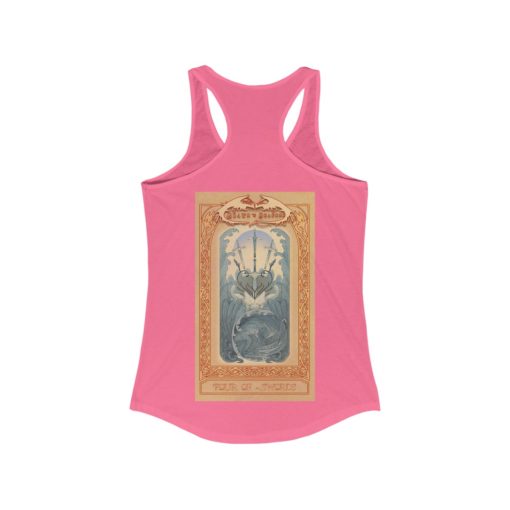 Tarot - Four of Swords Women's Ideal Racerback Tank - Image 28