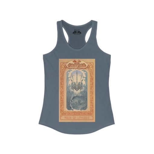 Tarot - Four of Swords Women's Ideal Racerback Tank - Image 19