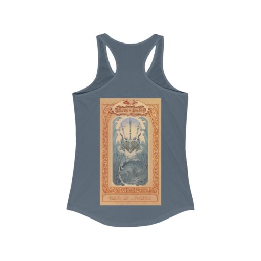 Tarot - Four of Swords Women's Ideal Racerback Tank - Image 20
