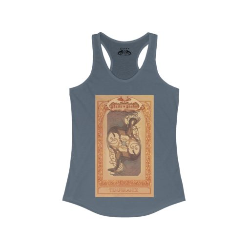 Tarot - Temperance - Women's Ideal Racerback Tank - Image 17