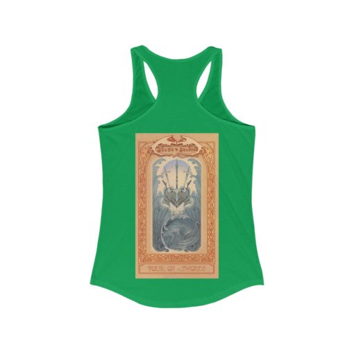 Tarot - Four of Swords Women's Ideal Racerback Tank - Image 16