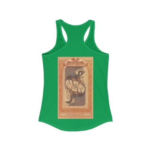 Tarot - Temperance - Women's Ideal Racerback Tank - Image 14